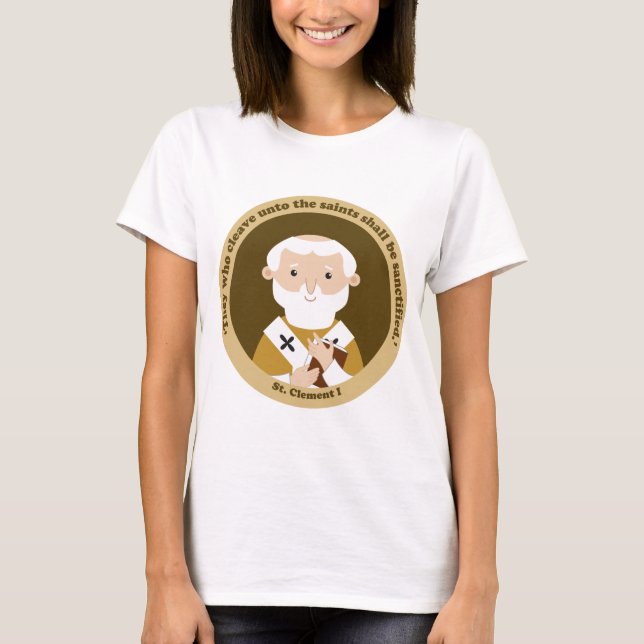 St. Clement I T Shirt (Framsida)