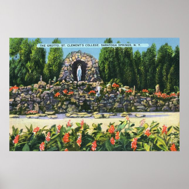 St. Clement's College Grotto Poster (Framsidan)