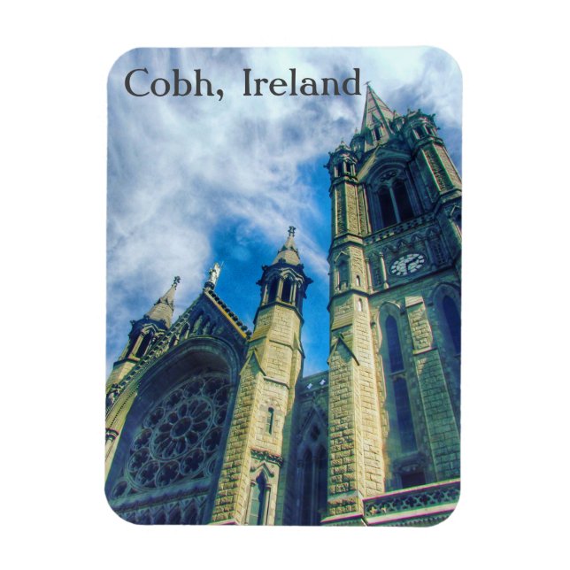St. Colmans Cathedral, Cobh Ireland Magnet (Vertikal)