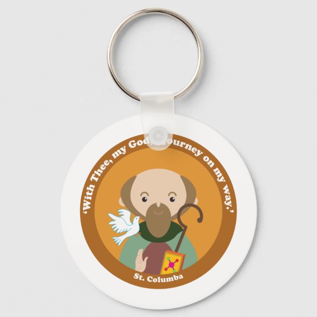 St. Columba Nyckelring (Framsida)
