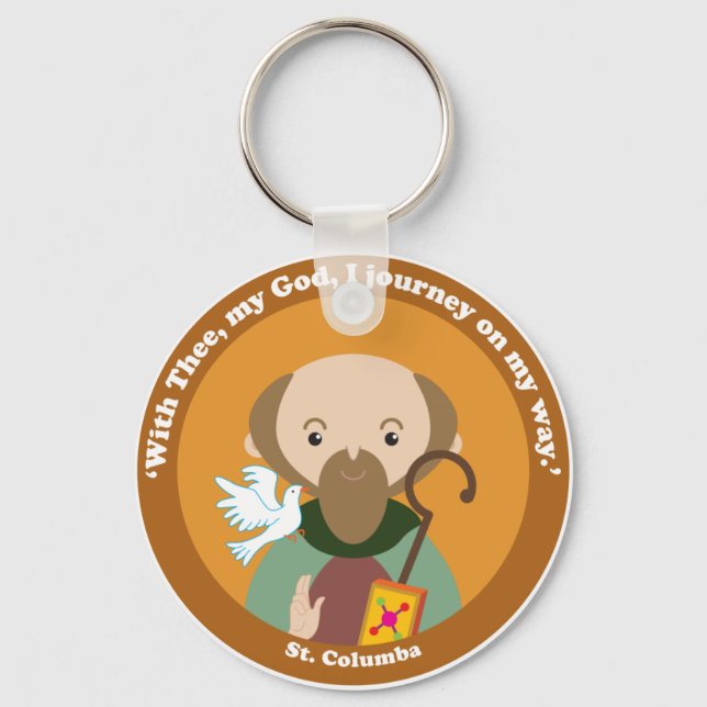 St. Columba Nyckelring (Framsida)