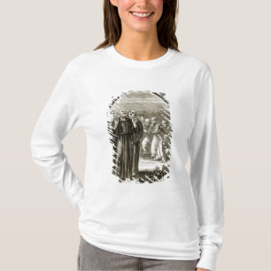 St. Columba som skanderar, och anfallit av T-shirt