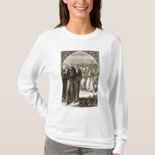 St. Columba som skanderar, och anfallit av Tee Shirt