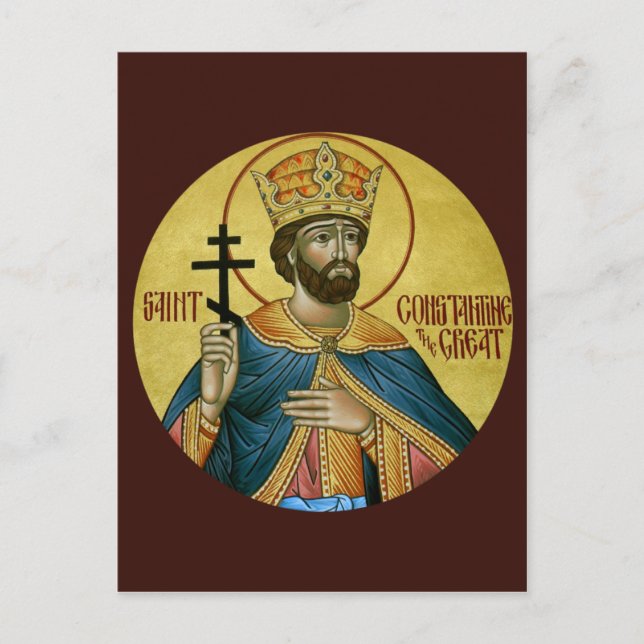 St. Constantine (Constantine), Underbart bönekort Vykort (Framsida)