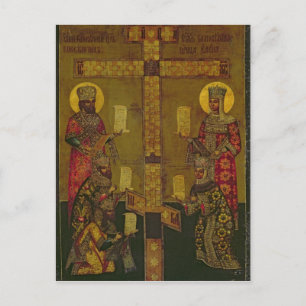 St. Constantine och St. Helena Vykort