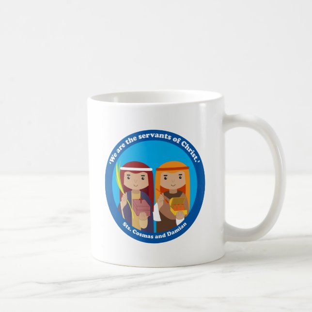 St. Cosmas och Damian Kaffemugg (Höger)