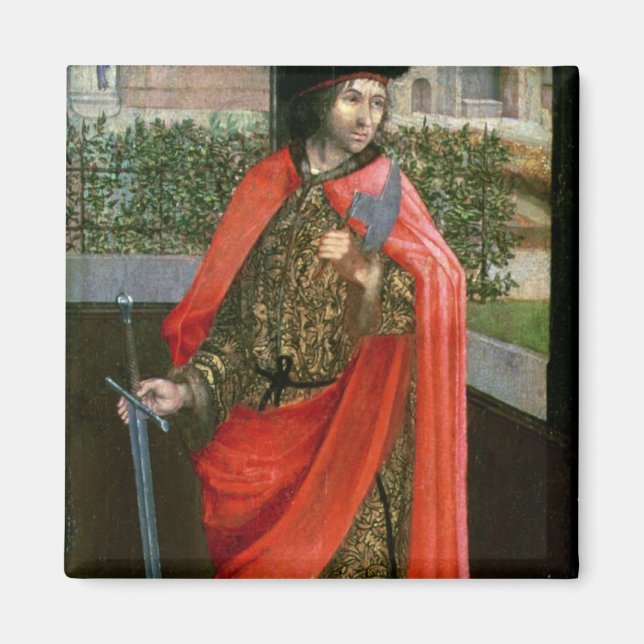 St. Crispin, 1600-talet Magnet (Framsidan)