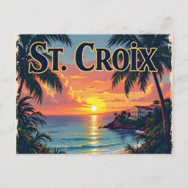 St Croix drömmande Vykort