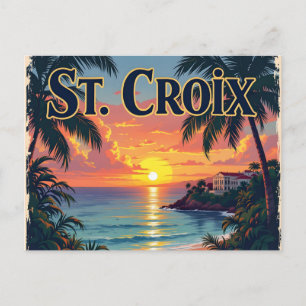 St Croix drömmande Vykort
