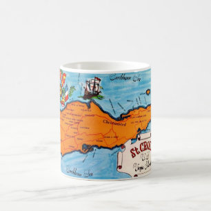 St Croix Kartpostkort Mugg