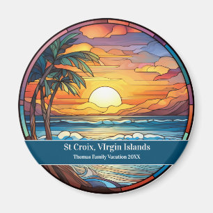 St Croix Semesterresa Magnet