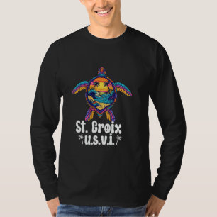 St. Croix U.S.V.I. Amerikanska Jungfruöarna Souven T Shirt