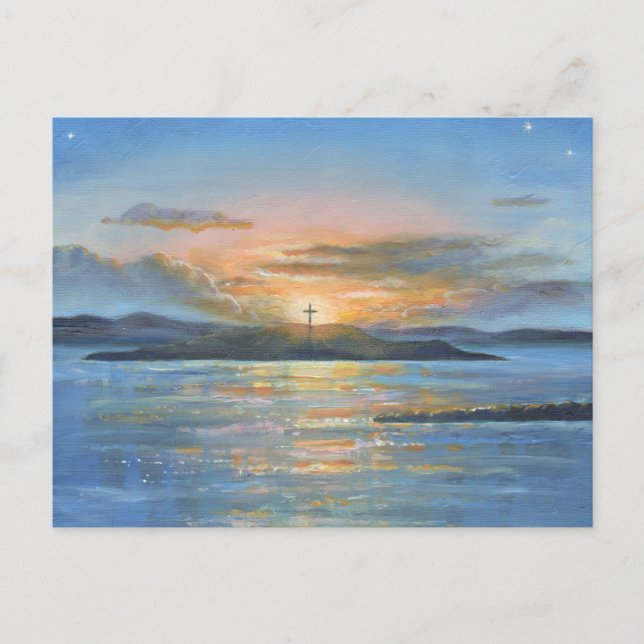 St.Cuthberts ö-postkort Vykort (Framsida)