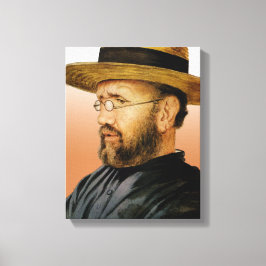 St. Damien of Molokai Canvastryck