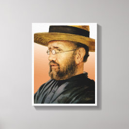 St. Damien of Molokai Canvastryck