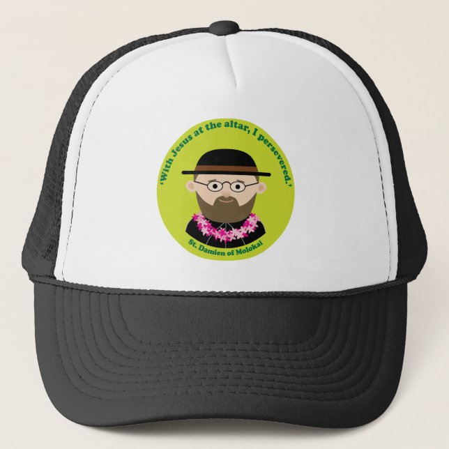 St. Damien of Molokai Truckerkeps (Framsida)