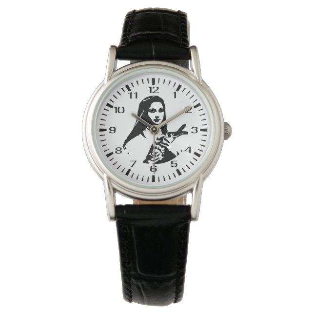 St. Där är det lilla Flower Child Jesus Watch Armbandsur (Framsida)