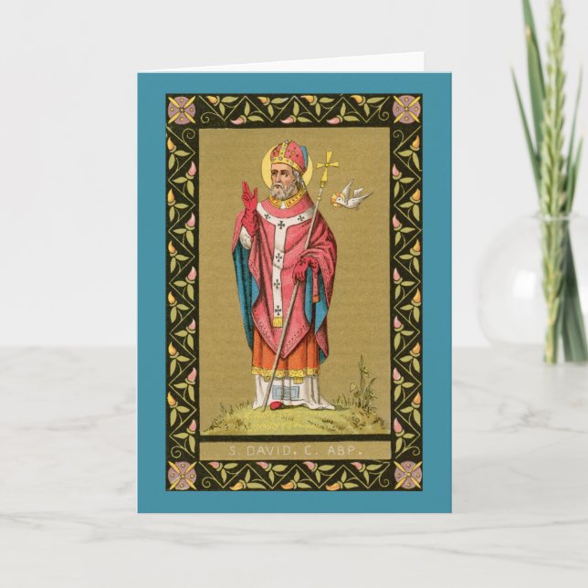 St. David of Wales (P 001) Kort (Framsida)
