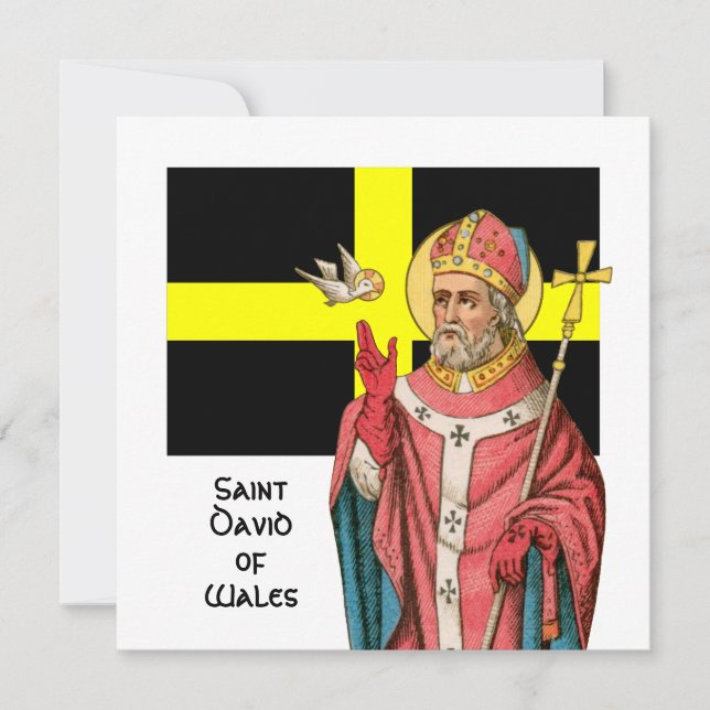 St. David of Wales (P 001) och Hans Flagga (Framsida)