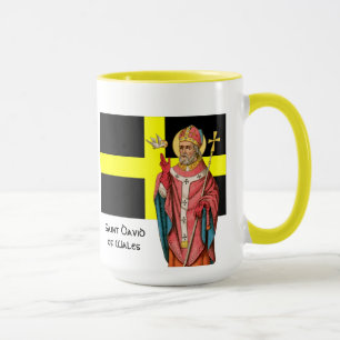 St. David of Wales (P 001) och Hans Flagga Mugg