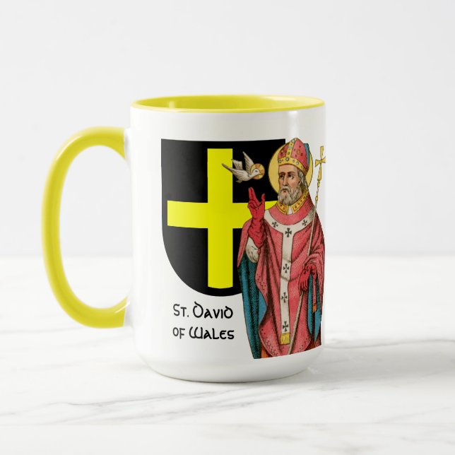St. David of Wales (P 001) och Hans Shield Mugg (Vänster)