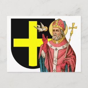 St. David of Wales (P 001) och Hans Shield Vykort