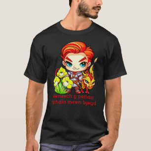 St. David's Day Dragon & Daffodils T Shirt