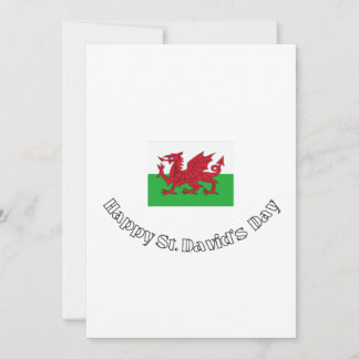 St. David's Day Flat-inbjudan Inbjudningar