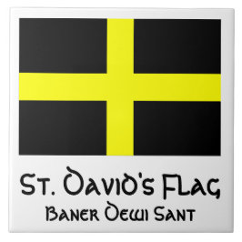 St. David's Flagga Kakelplatta