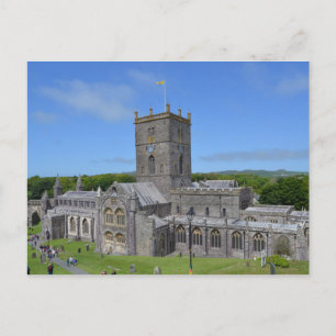 St Davids katedral Vykort