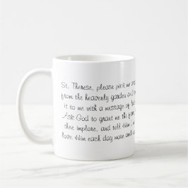 St. Den katolska Religiösan Novena Prayer Kaffemugg