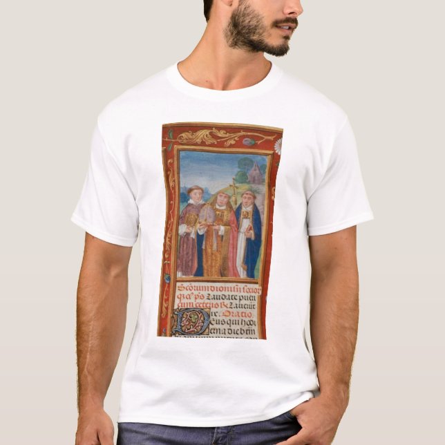 St Denis och följen T-shirt (Framsida)