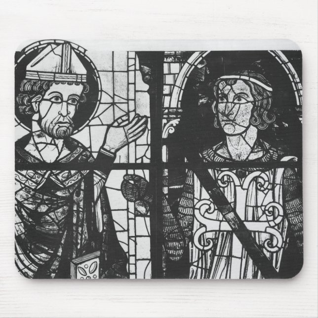 St Denis som ger oriflammen till den milda Musmatta (Framsidan)