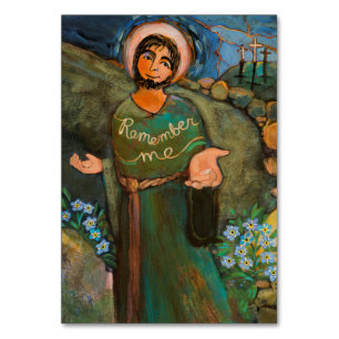 St. Dismas, Bra Thief Prayer Card Bordsnummer