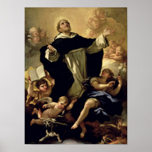 St Dominic 1170-1221 Poster