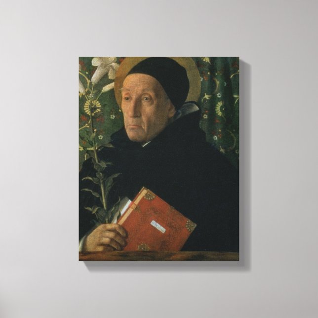 St. Dominic, 1515 (olja på canvas) Canvastryck (Framsida)