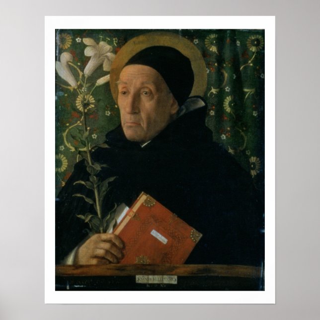St. Dominic, 1515 (olja på canvas) Poster (Framsidan)