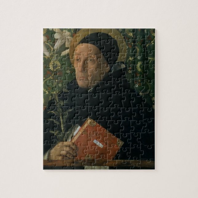 St Dominic 1515 (olja på kanfas) Pussel (Vertikal)