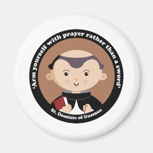 St Dominic av Guzman Magnet