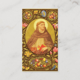 St. Dominic de Guzman (PM 02) Fullt Bleed Visitkort