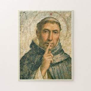 St Dominic katolsk traditionell Sanktt präst Pussel