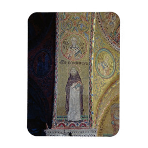 St. Dominic och St. Nicholas, mosaic in the atrium Magnet