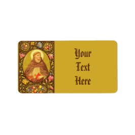 St. Dominic (PM 02) Fullt Bleed Avge MP etikett 4b Adressetikett