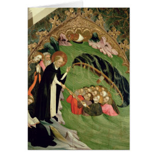 St Dominic rädda som är skeppsbrutet Hälsningskort