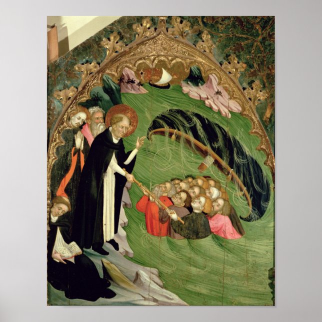 St. Dominic Rescuing Shipwrecking Poster (Framsidan)