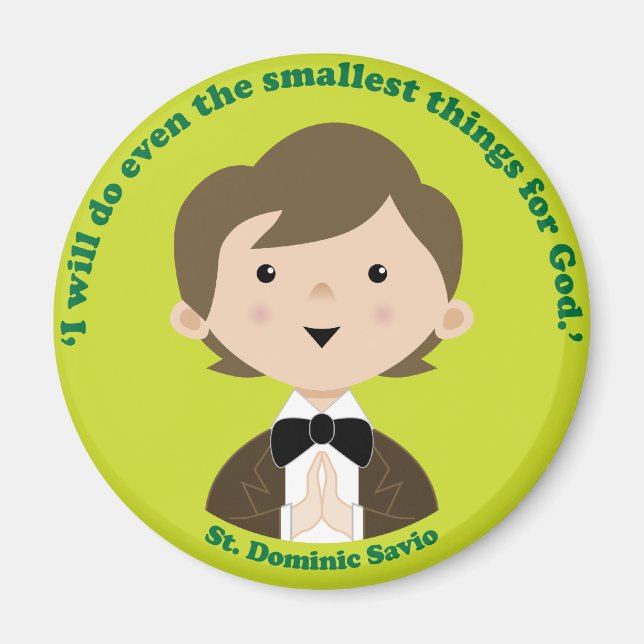 St. Dominic Savio Magnet (Framsidan)