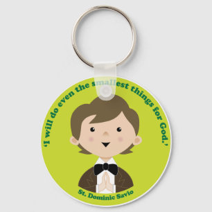 St Dominic Savio Nyckelring