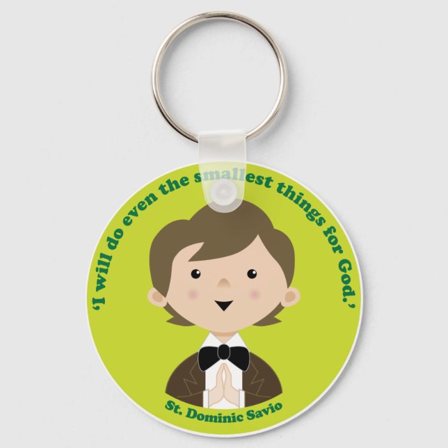 St. Dominic Savio Nyckelring (Framsida)