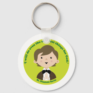 St Dominic Savio Nyckelring