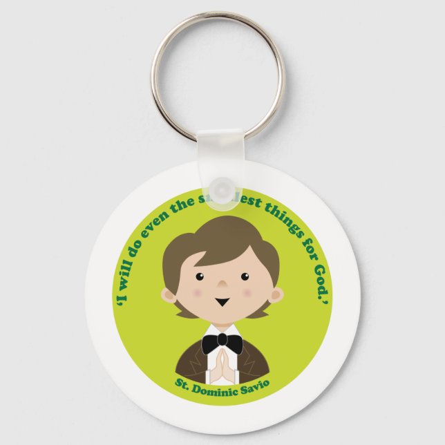 St. Dominic Savio Nyckelring (Framsida)